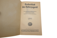 Liederblatt der Hitlerjugend 1937