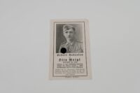 Sterbe Bild Otto Weigl