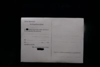 Blanko Postkarte NS-Reichskriegerbund.