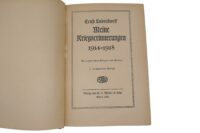 Ludendorff - Meine Kriegserinnerungen