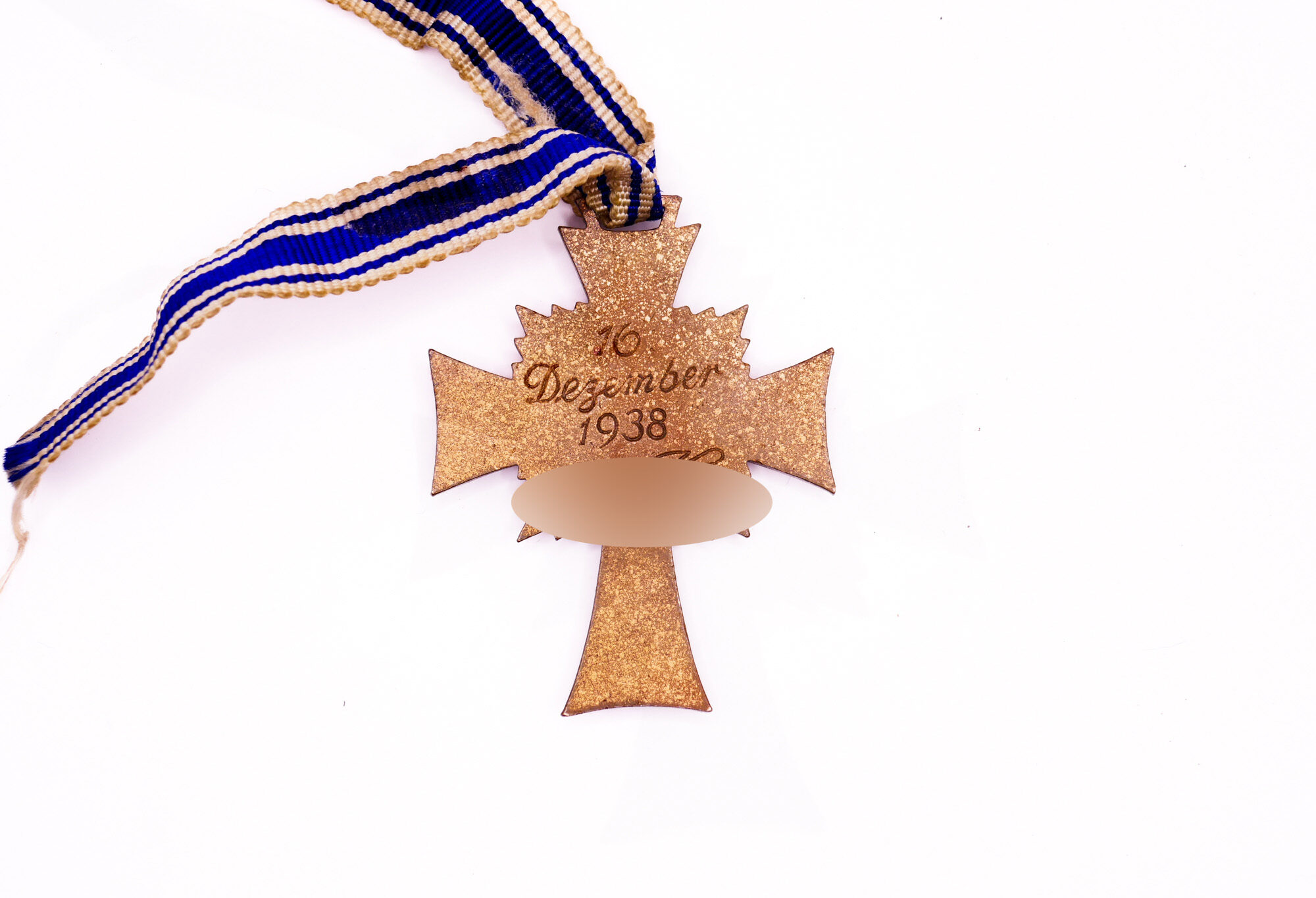 Mutterkreuz in Bronze