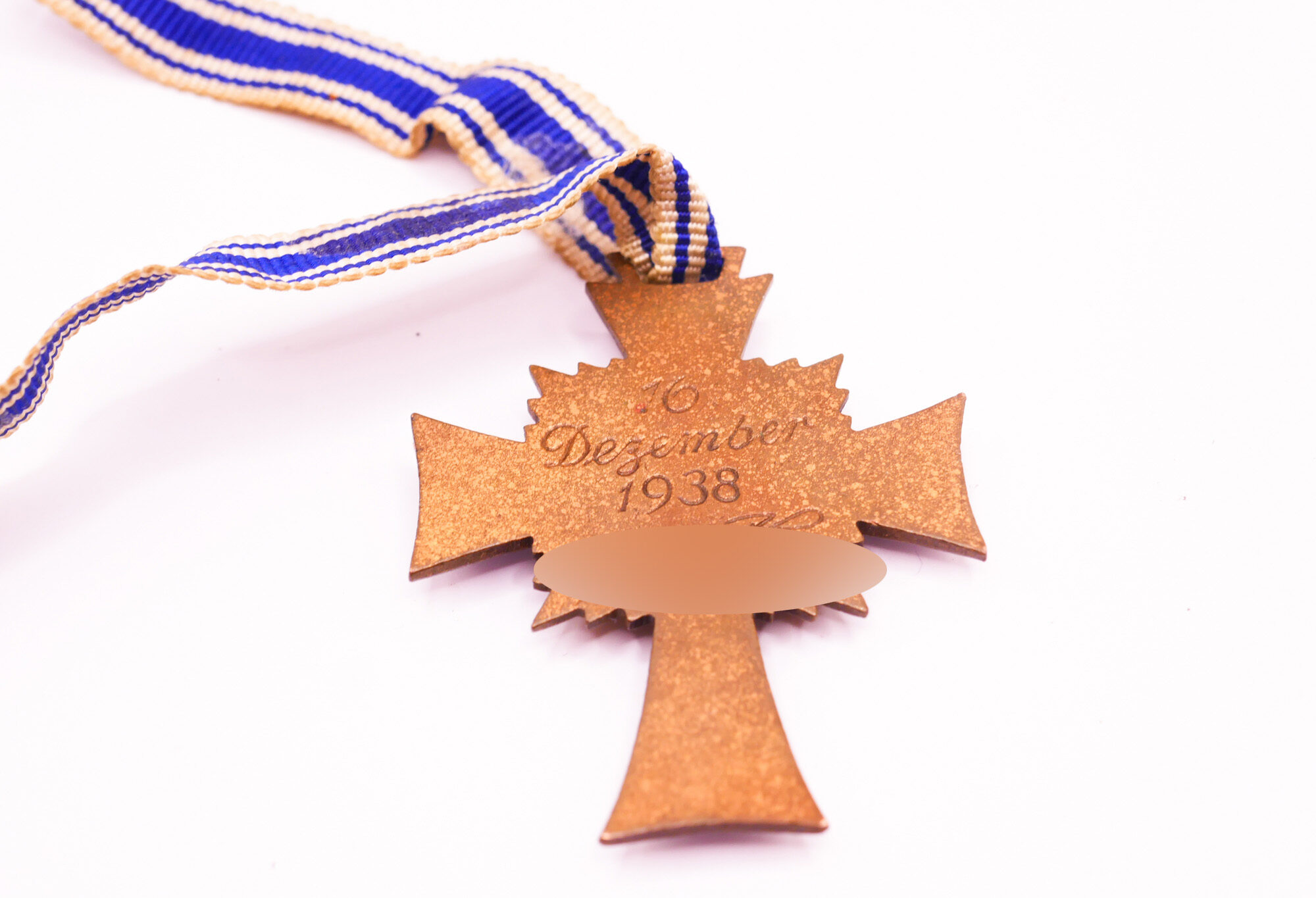 Mutterkreuz in Bronze