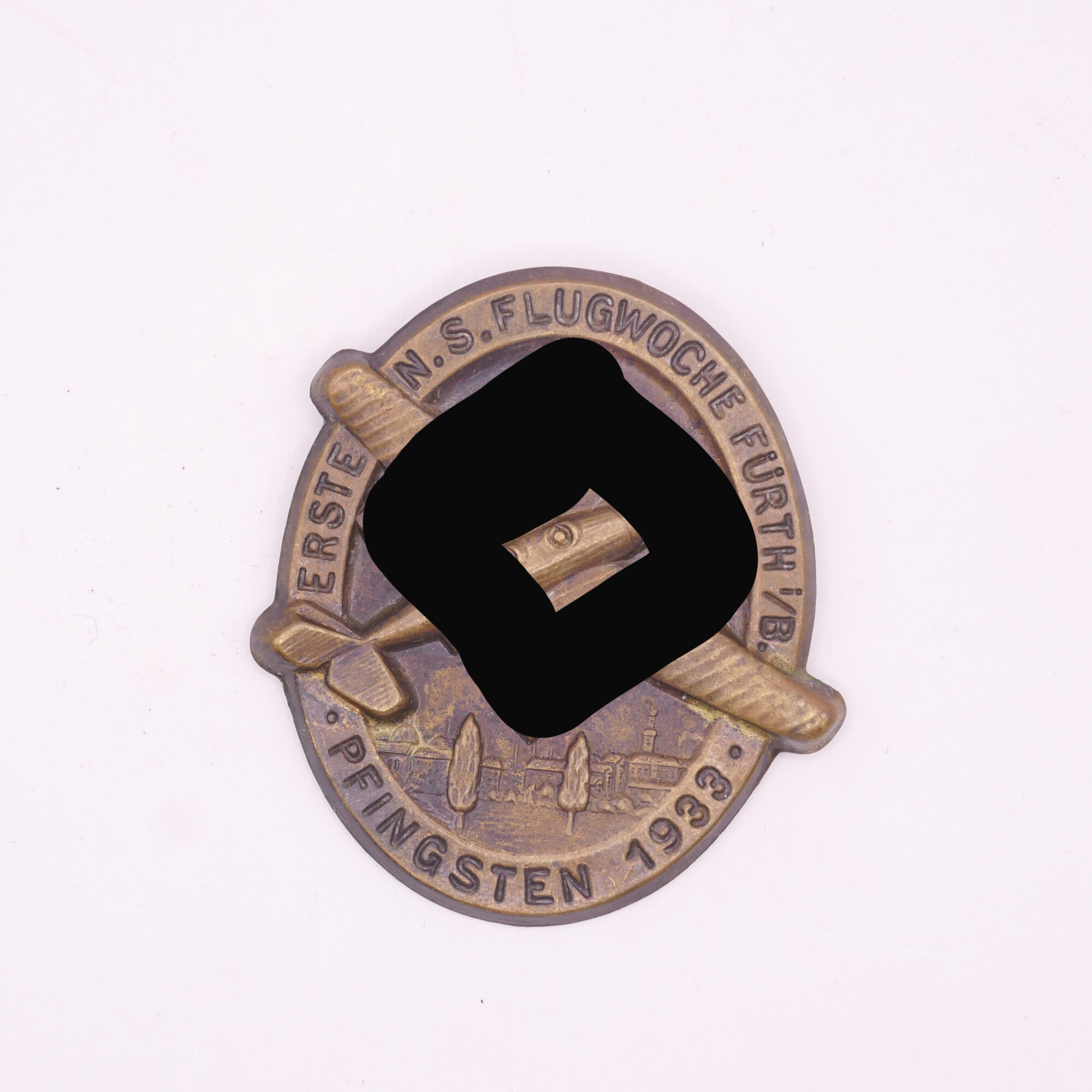 20251215-191653605 Abzeichen Erste N.S. Flugwoche Fürth Pfingsten 1933