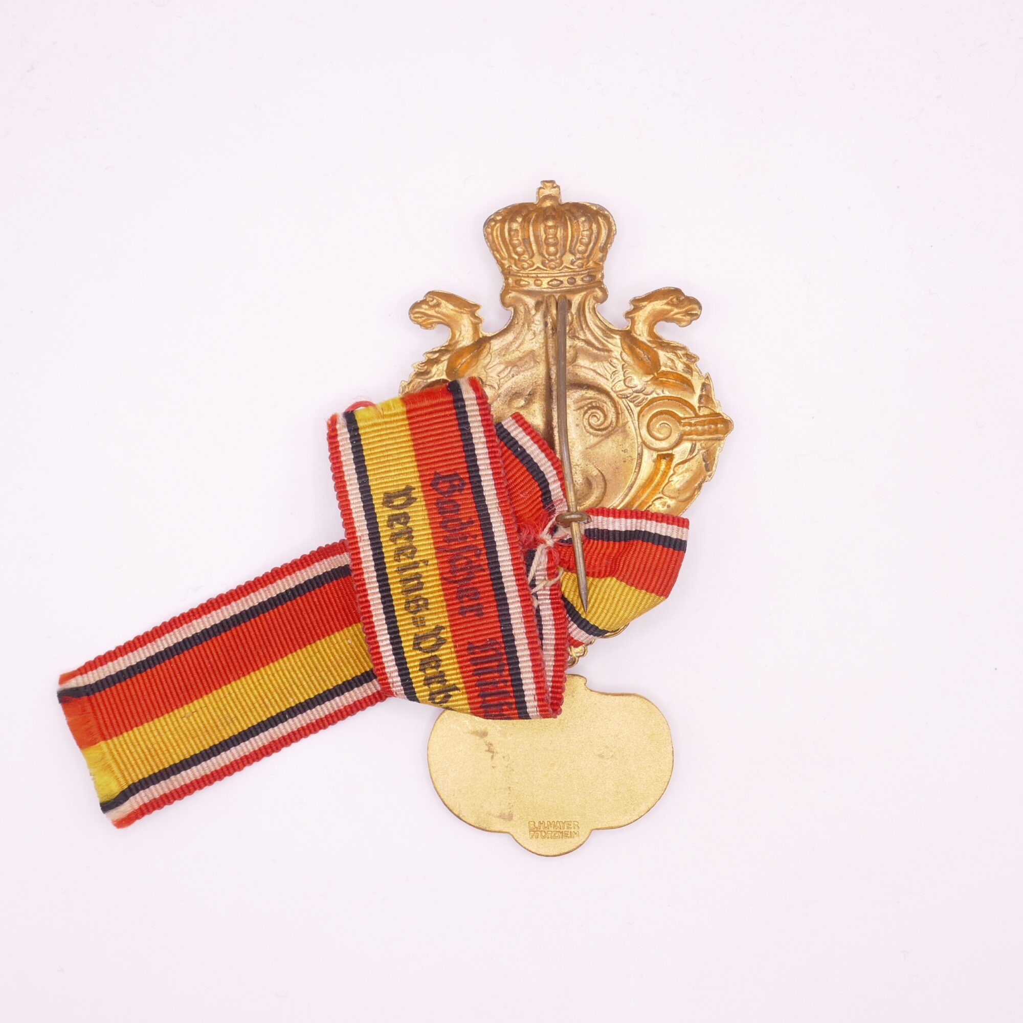 20260219-185537994 Abzeichen des Badischen Militär Vereins- Verband für 40 Jahre