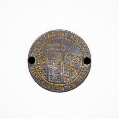 Abzeichen Tag der NSDAP Viersen-Kempen 1937