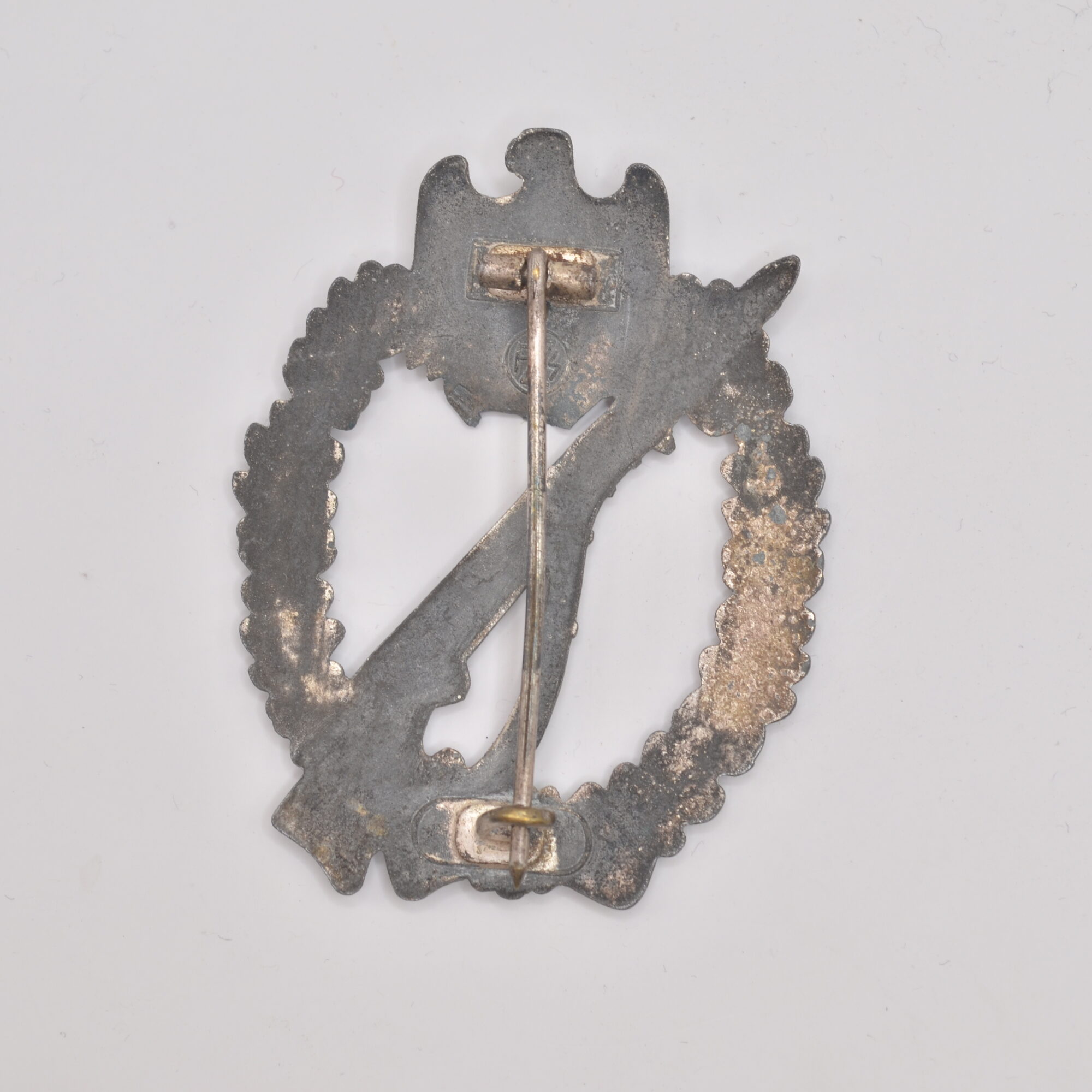 Infanterie Sturmabzeichen in Silber "FZ" Entnazifiziert