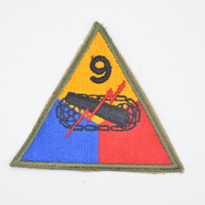 9th Armored Division Patch