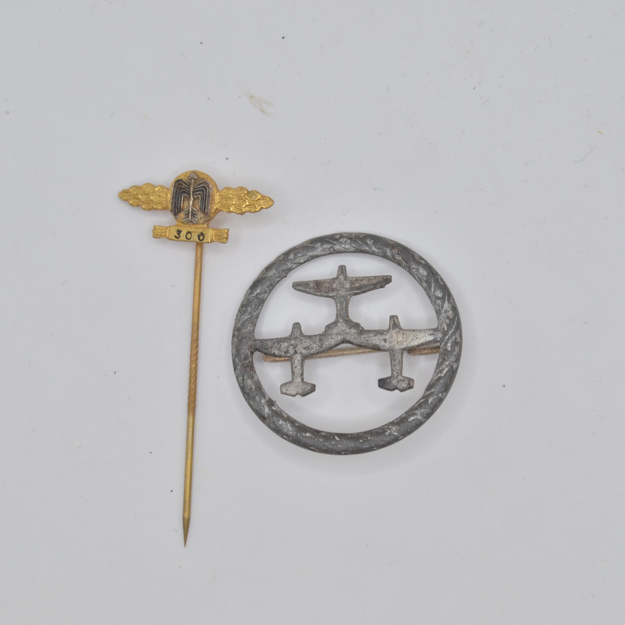 DSC_0245 57er Frontflugspange 300 Miniatur + WHW Abzeichen