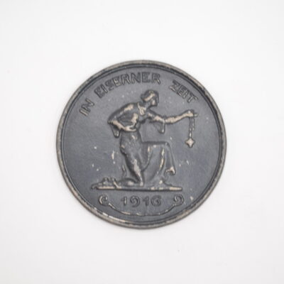 Spendenmedaille in Eiserner Zeit 1916