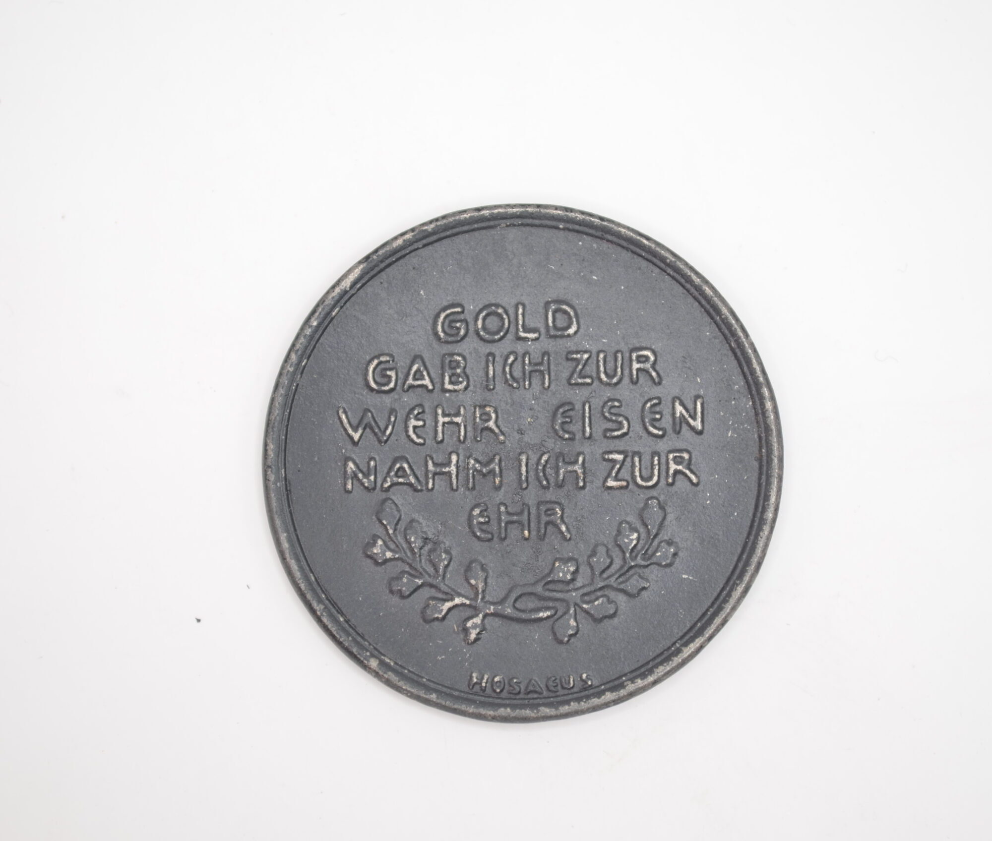 Spendenmedaille in Eiserner Zeit 1916