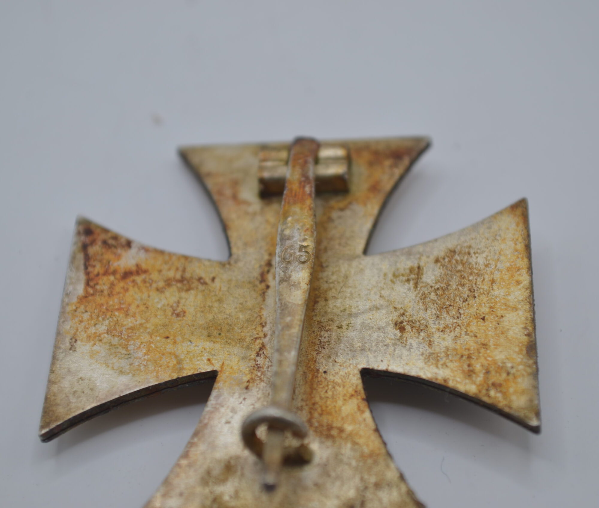 Eisernes Kreuz 1.Klasse "65" Bodenfund