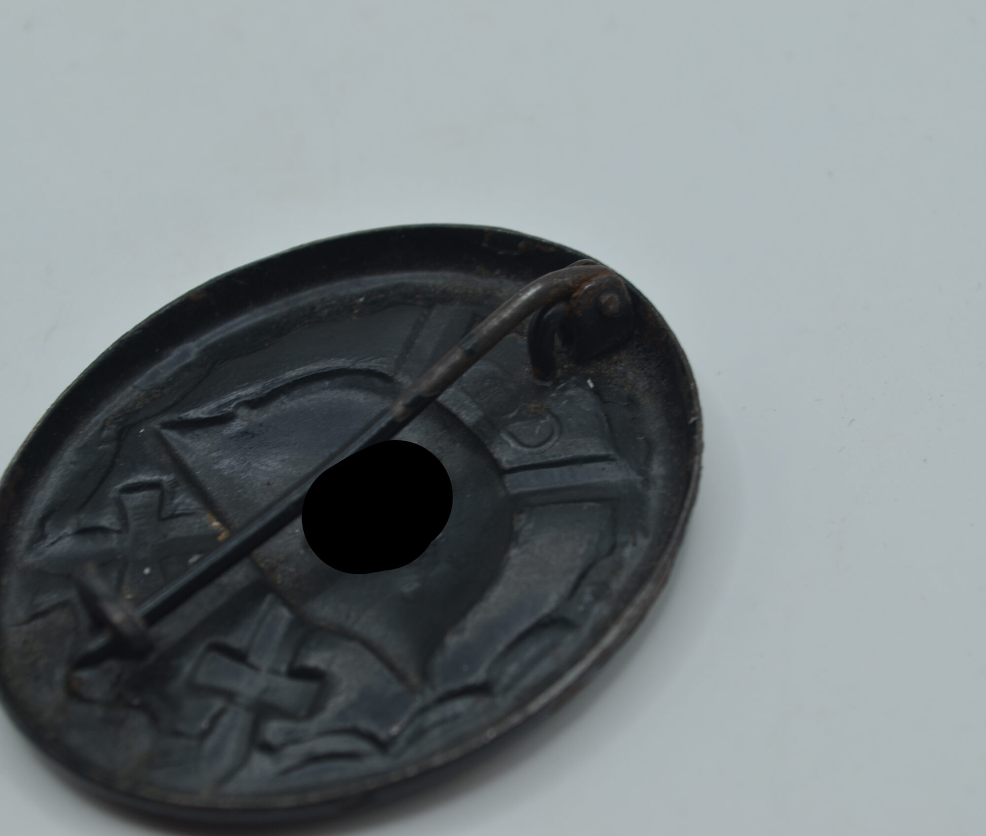 Verwundeten Abzeichen in Schwarz "107"