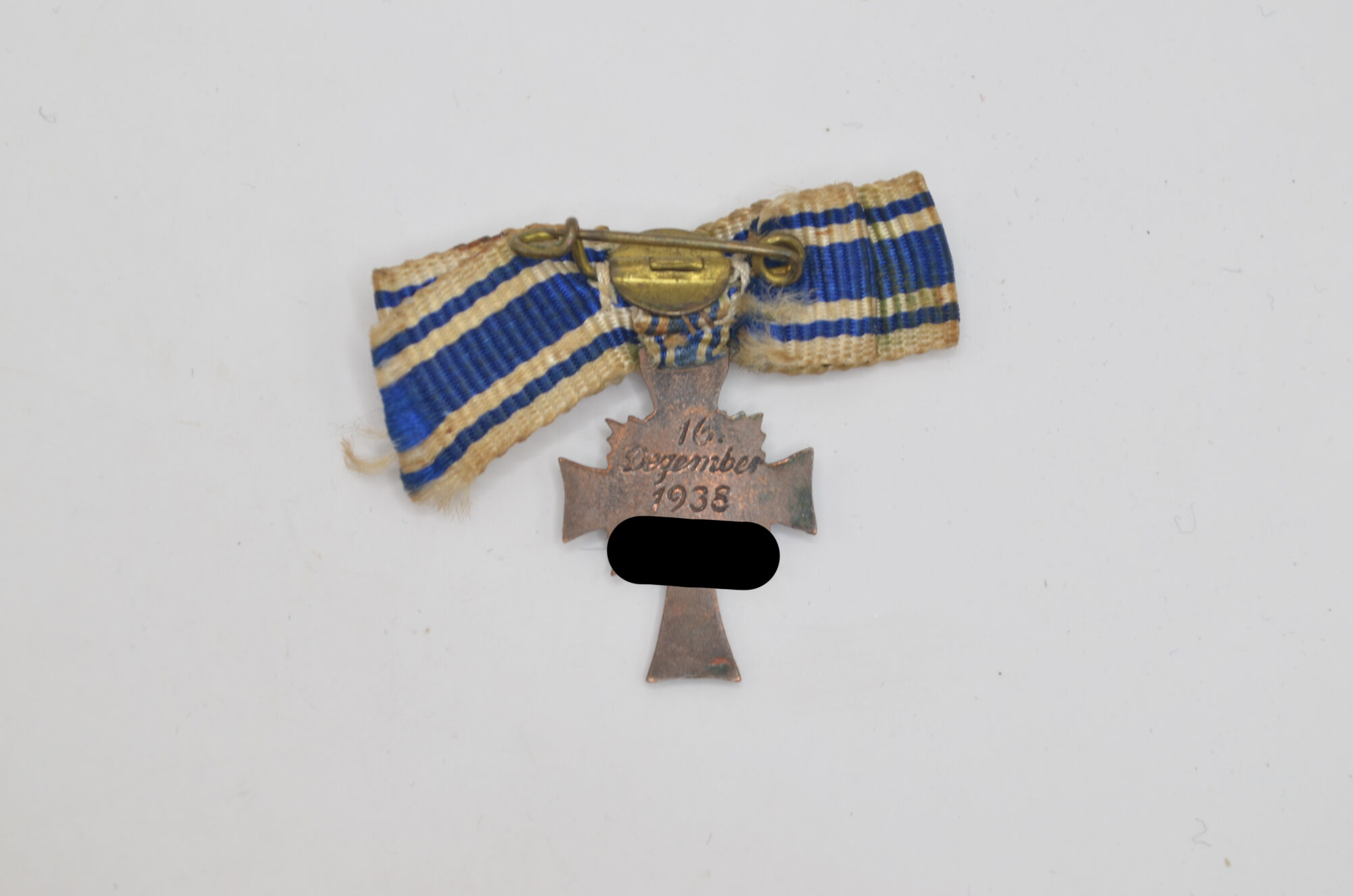 Mutterkreuz in Bronze Miniatur