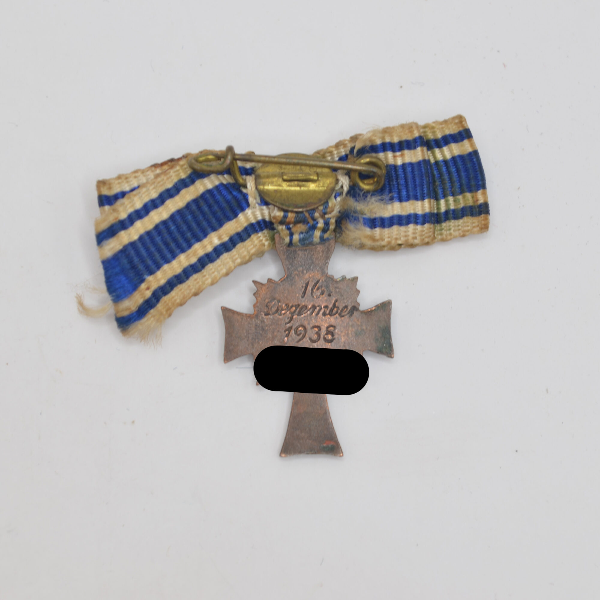 Mutterkreuz in Bronze Miniatur