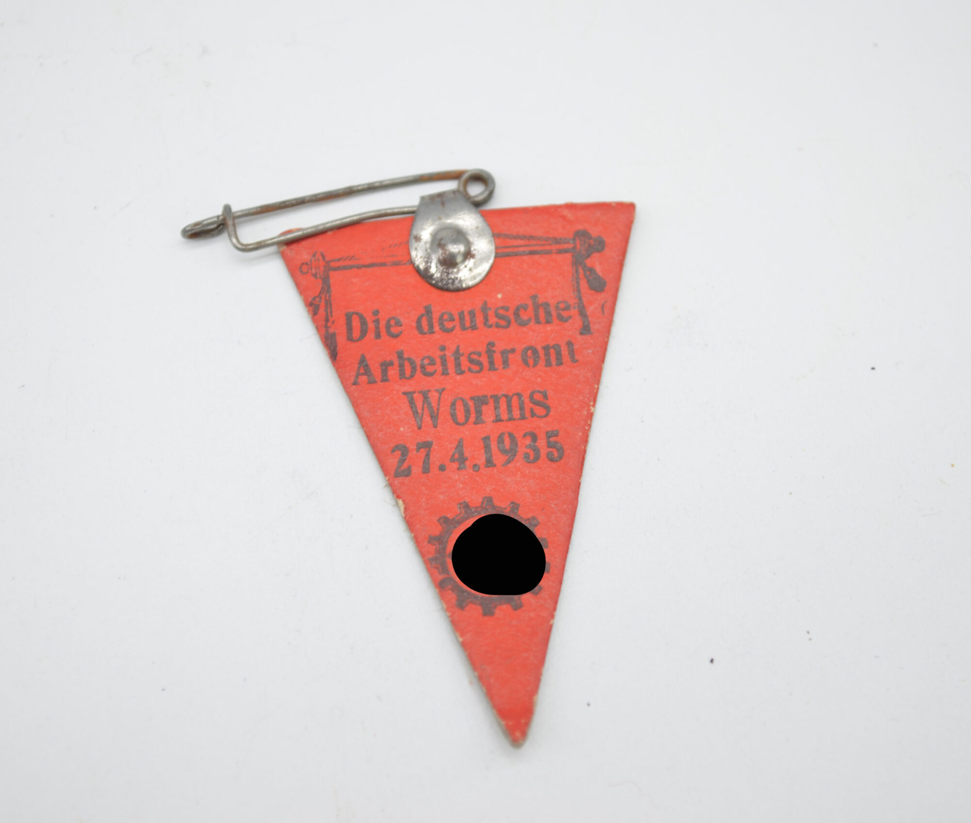Die deutsche Arbeitsfront Worm 1935