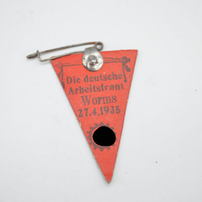 Die deutsche Arbeitsfront Worm 1935