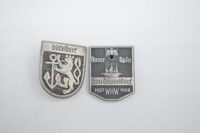 2x WHW Düsseldorf Abzeichen