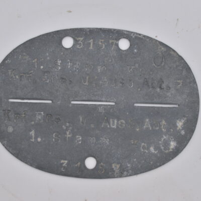 Erkennungsmarke 1./St.Kp.Krf.Ers.u.Ausb.Abt.7