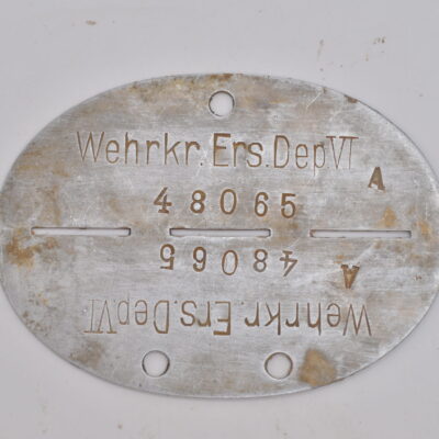Erkennungsmarke Wehrkr.Ers.DepVI