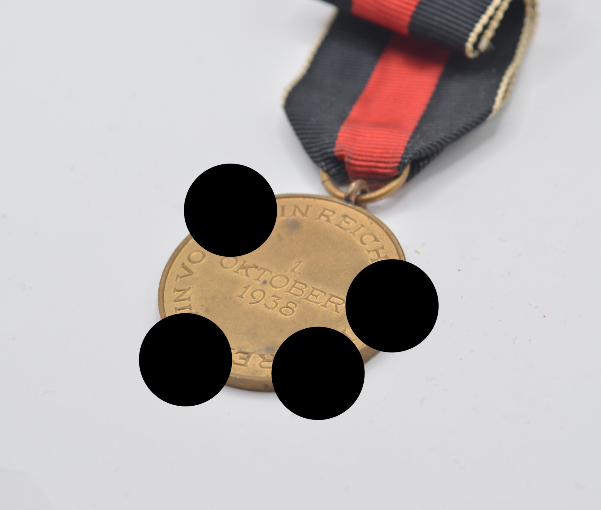Medaille zur Erinnerung an den 1. Oktober 1938