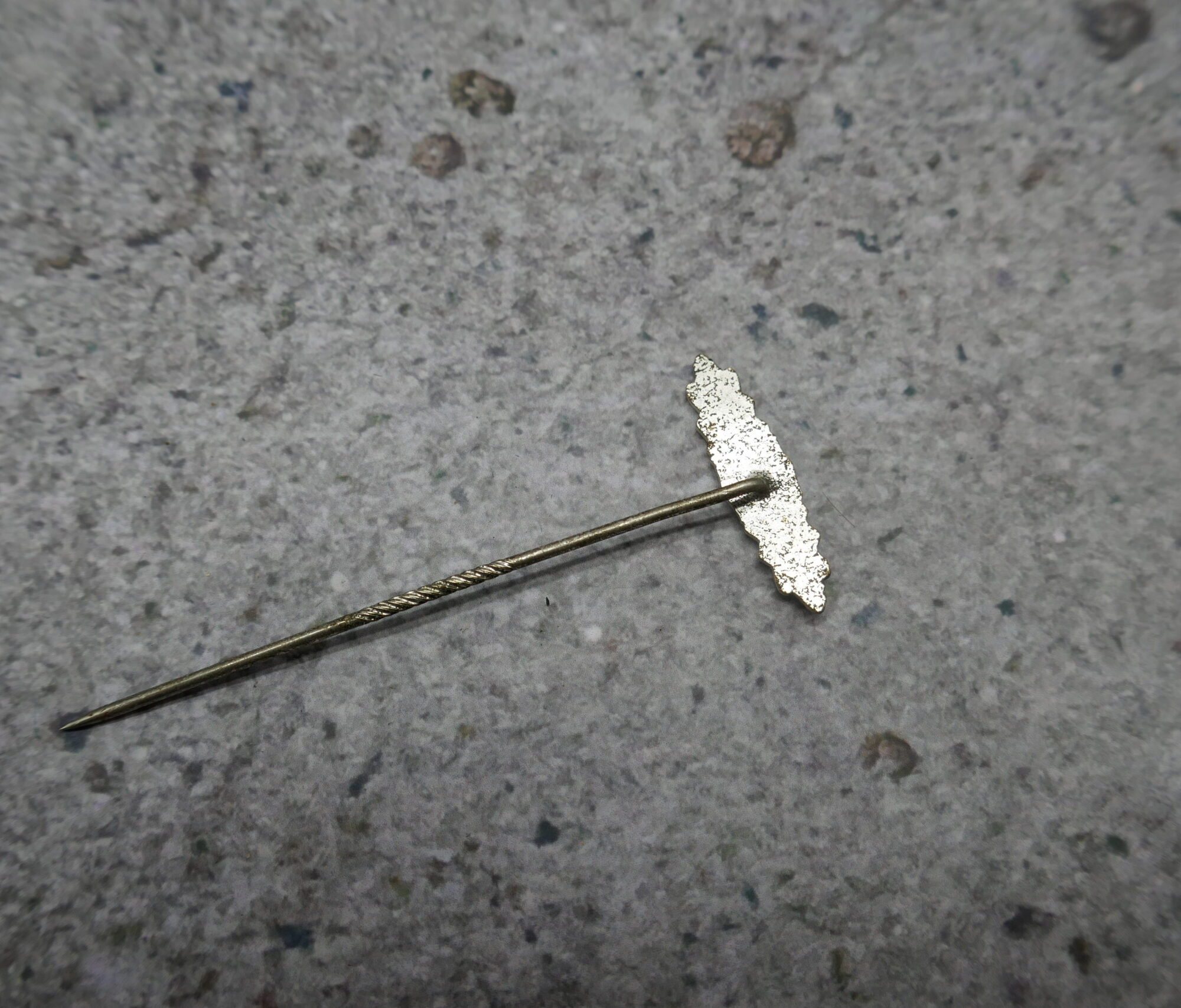 Nahkampfspange in Silber Miniatur 57er Ausführung
