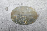 Erkennungsmarke "St.Kp.Kf.Ers.u.Ausb.Abt.6"