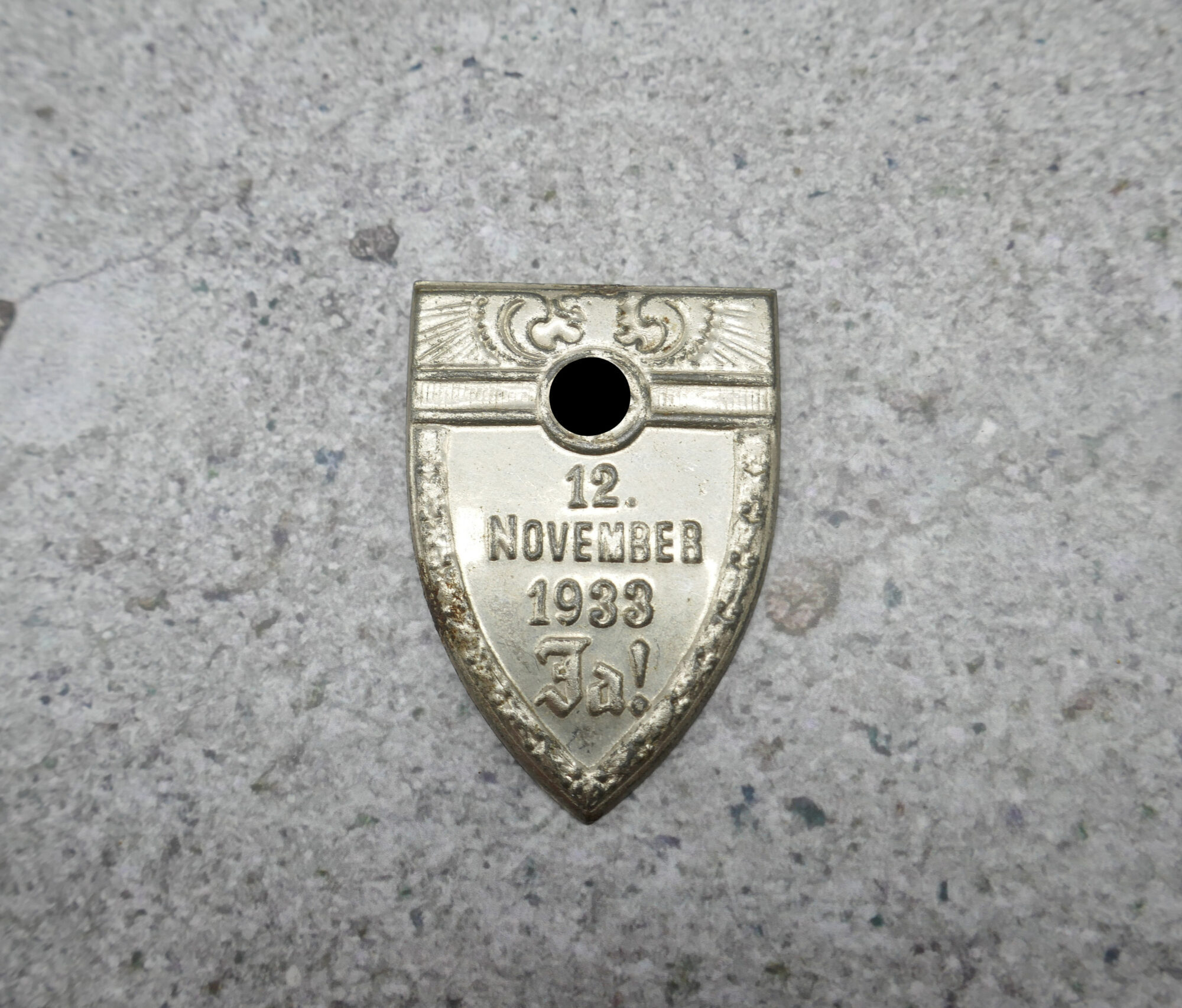 Abzeichen "12.November 1933 Ja!"