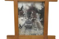 Eingerahmtes Bild "Kriegsweihnacht 1941"