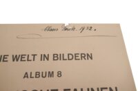 Historische Fahnen (Sammelbilder) Album im Schuber
