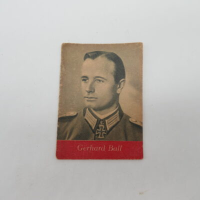 WHW Ritterkreuz Heft "Gerhard Ball"