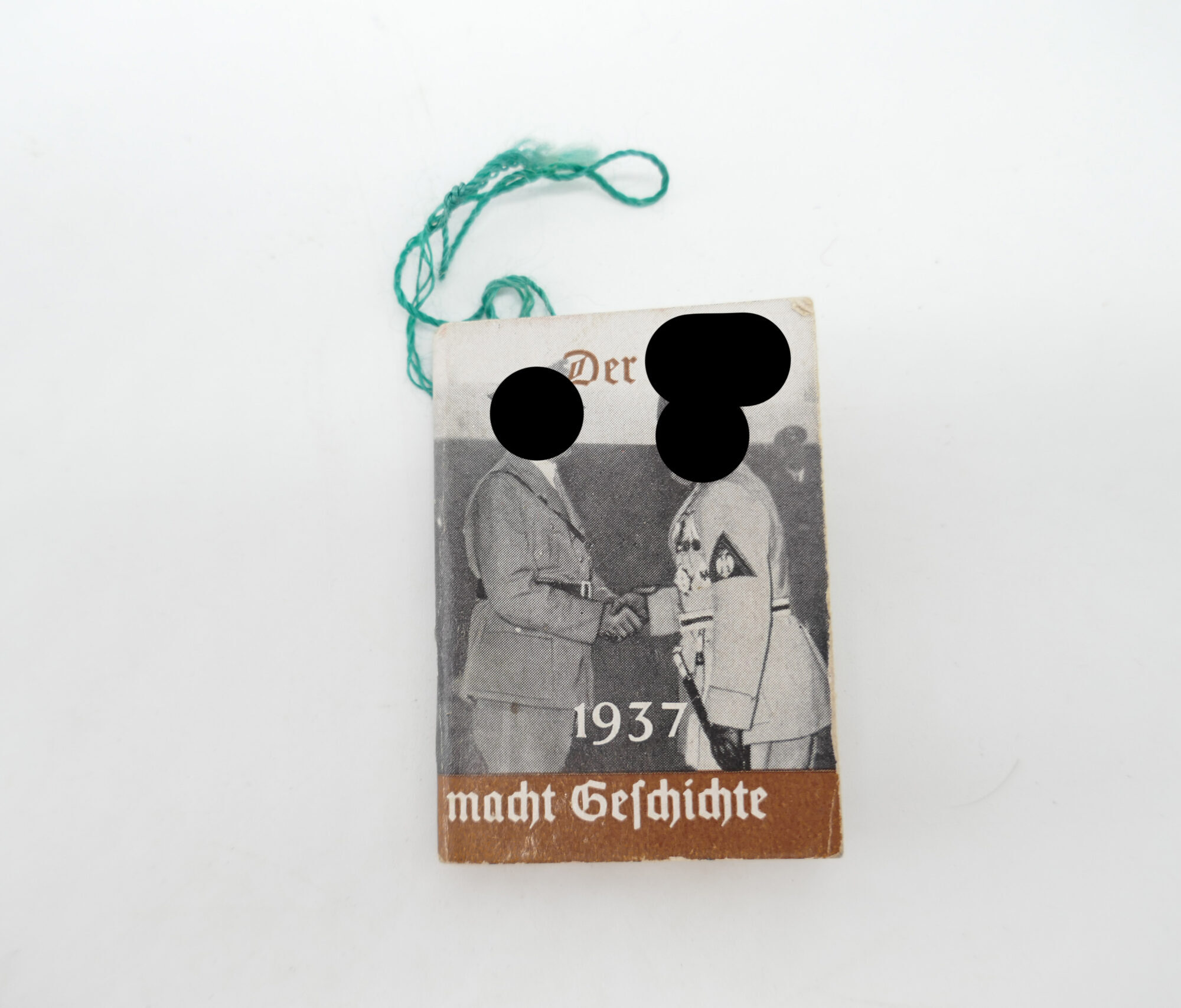 WHW Heft "Der Führ.. mach Geschichte 1937"