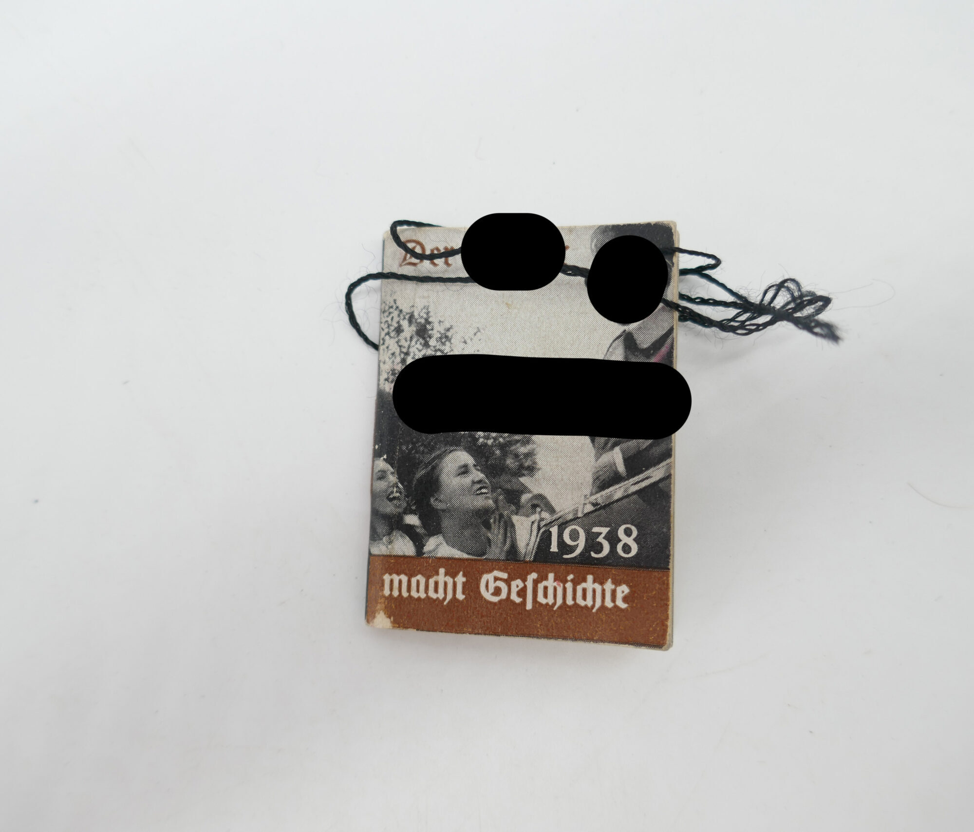 WHW Heft "Der Führ.. macht Geschichte 1938"