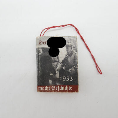 WHW Heft "Der Führ.. macht Geschichte 1933"