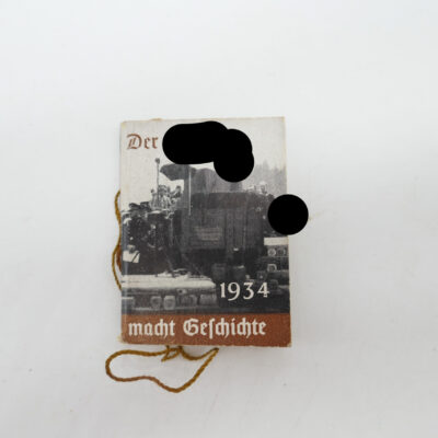 WHW Heft "Der Führ.. macht Geschichte 1934"