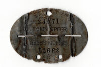 Erkennungsmarke Legion Speer (Repariert)