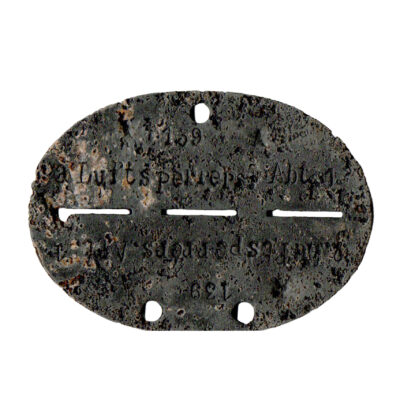 Erkennungsmarke Luftspeerers.Abt.1