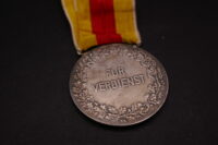 Silberne Verdienstmedaille Friedrich II 1908 (Baden)