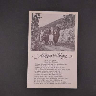 P1130033 Postkarte "Alle Tage ist kein Sonntag"