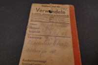 Begleitzettel für Verwundete