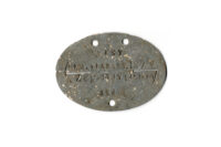 Erkennungsmarke 3./GEM.FLAKABT.127 V