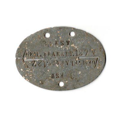 flak127 Erkennungsmarke 3./GEM.FLAKABT.127 V
