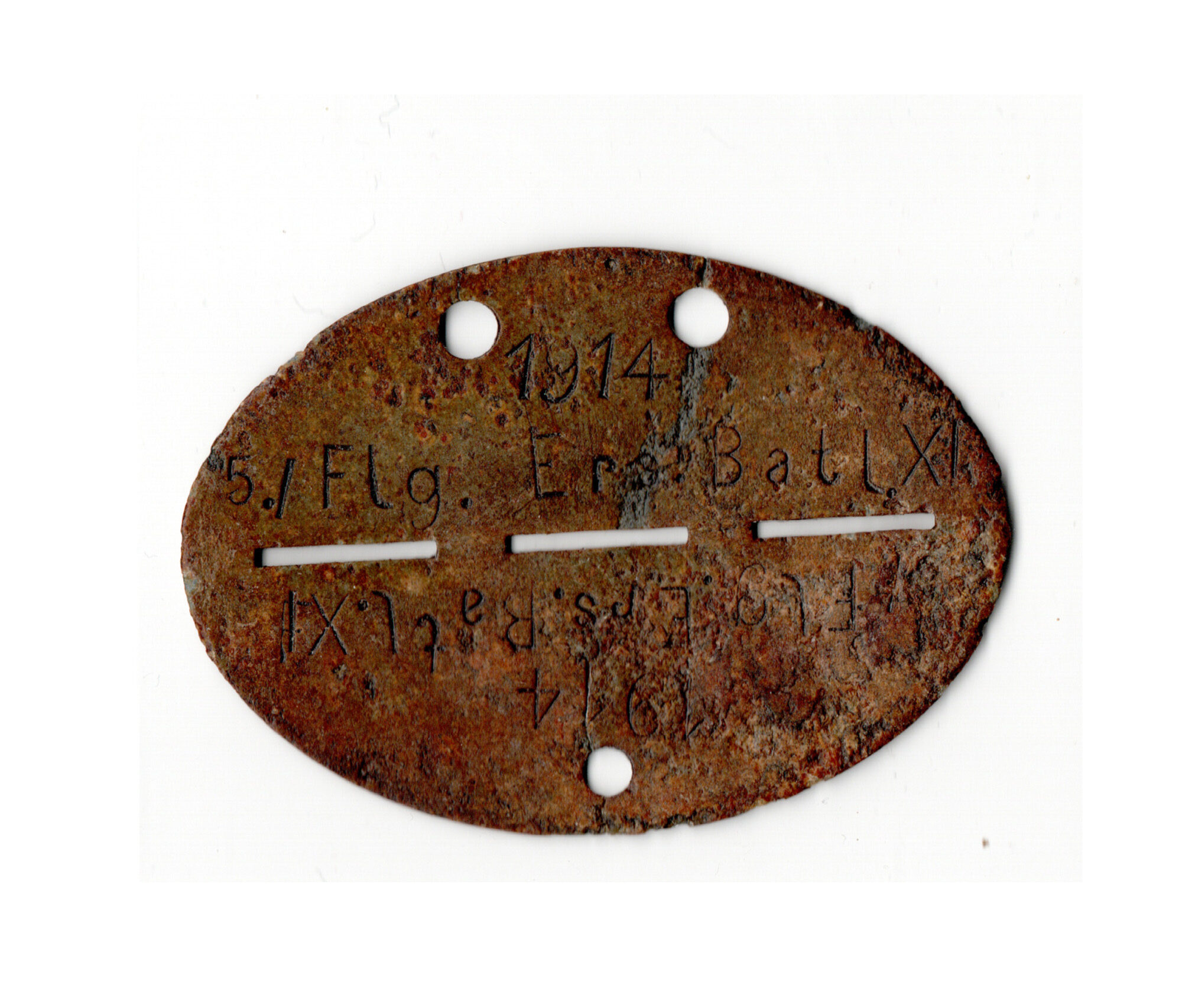 Erkennungsmarke 5./Flg.Ers.Batl.XI