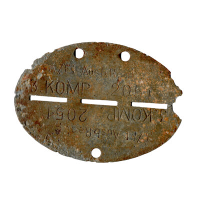 flrgt22_v Erkennungsmarke A/FL.Ausb.Regt 22 3 Kompanie