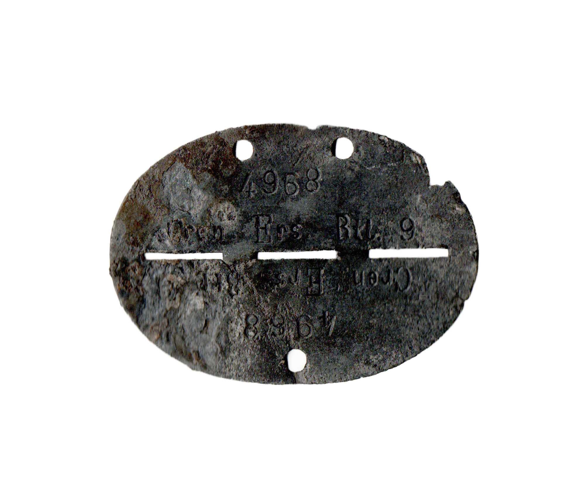 Erkennungsmarke Gren.Ers.Btl.9
