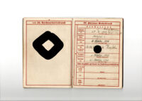 Wehrpass 126. Infanterie Division Gefallen Kopftreffer St.Petersburg, VWA Schwarz