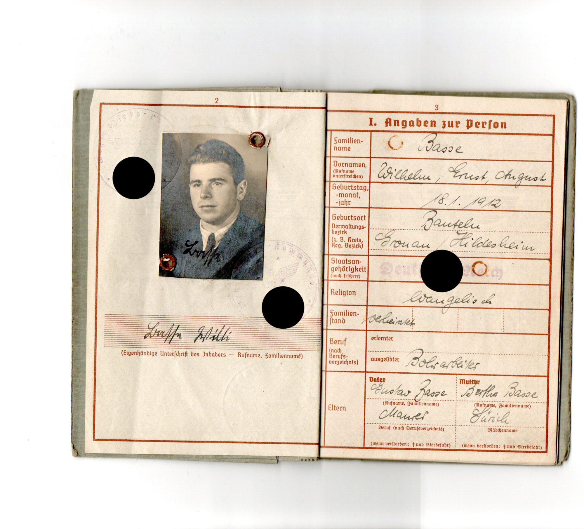 Wehrpass 171.Infanterie Division , Verstorben in Kiew