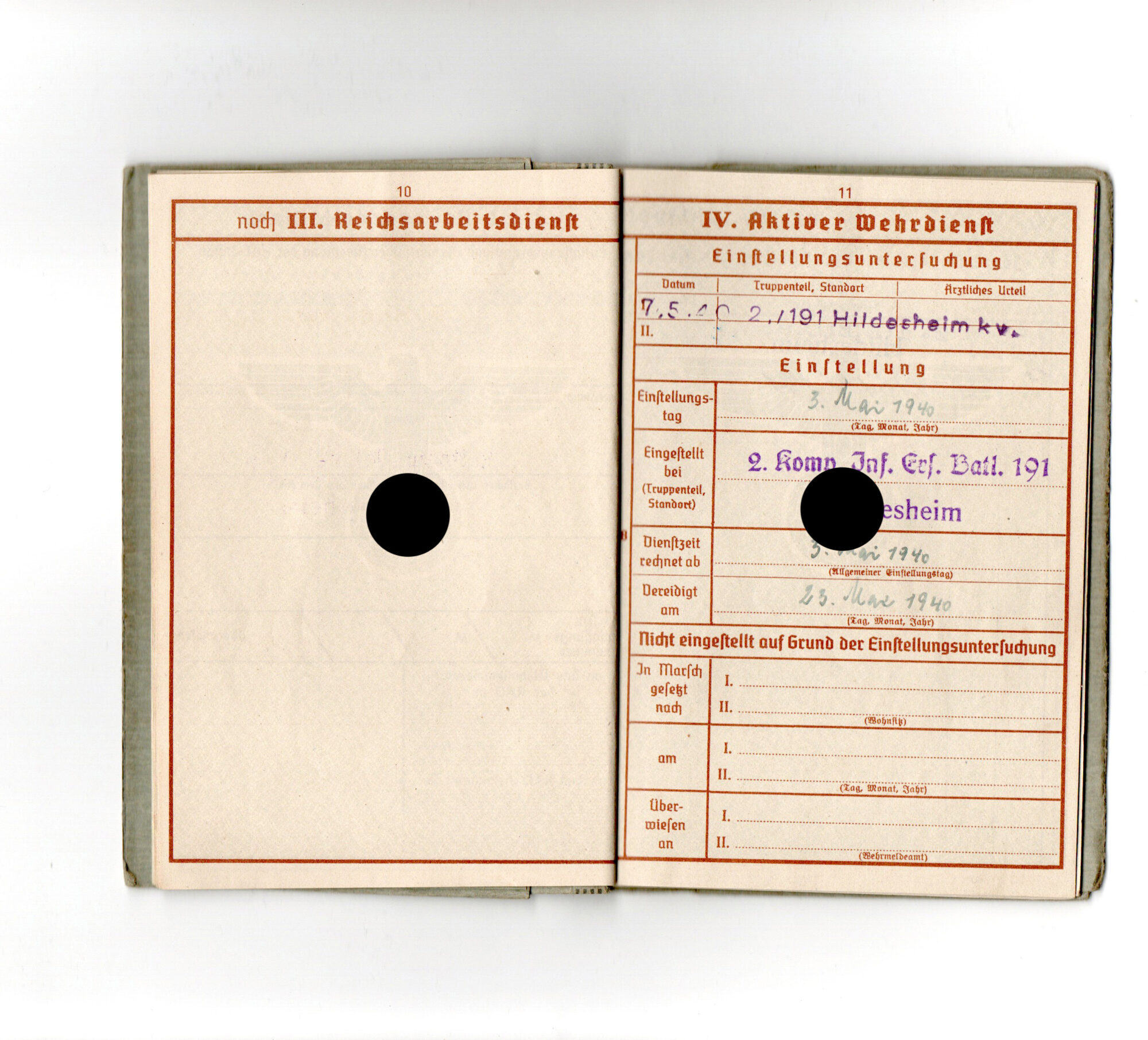 Wehrpass 171.Infanterie Division , Verstorben in Kiew