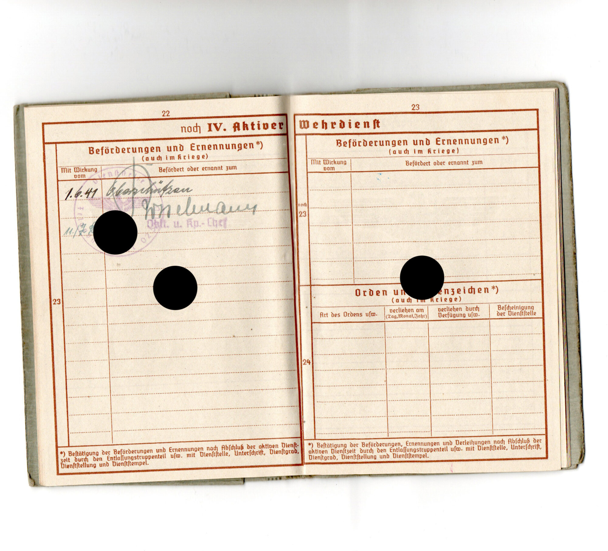 Wehrpass 171.Infanterie Division , Verstorben in Kiew
