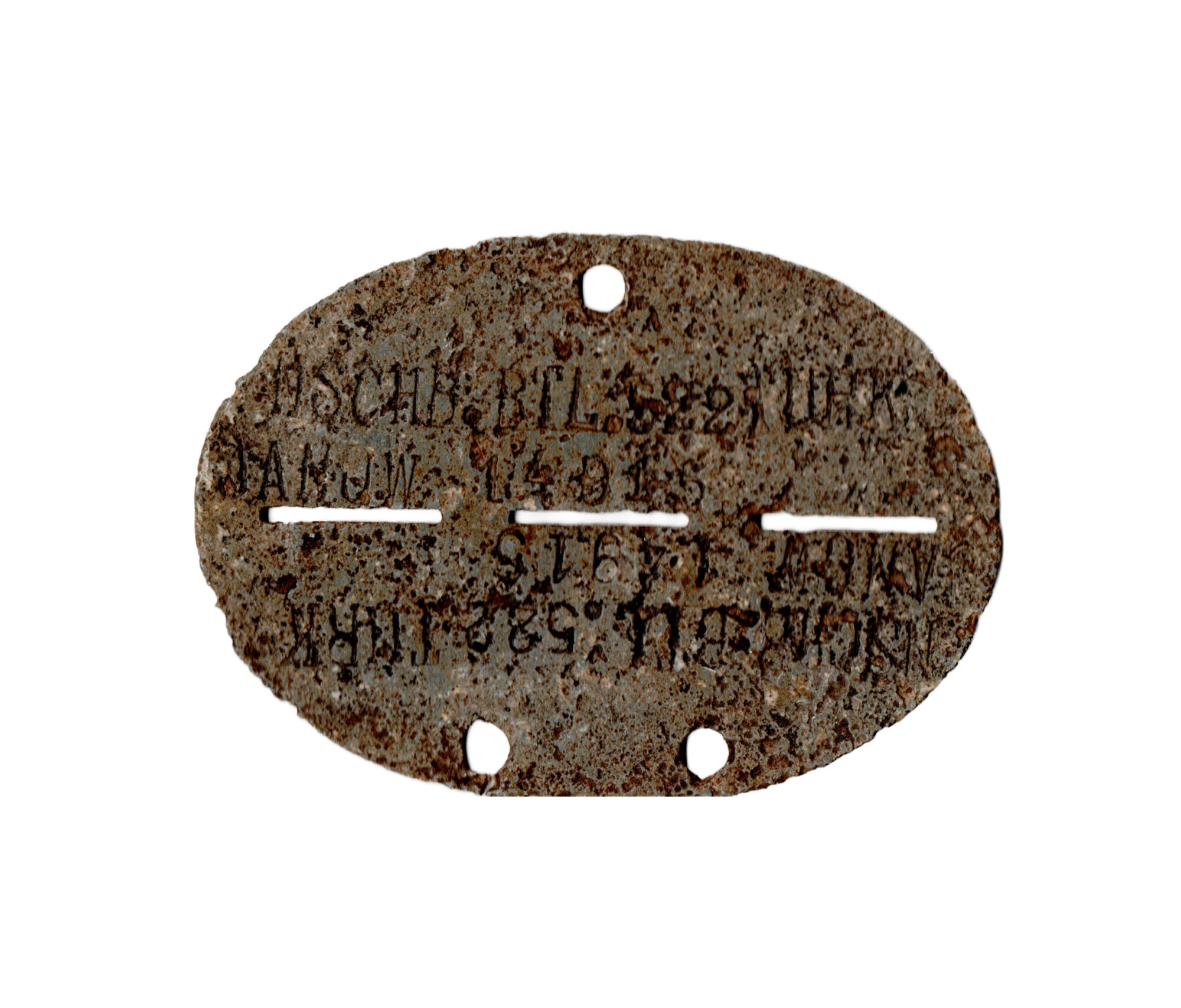 Erkennungsmarke NSCHB.BTL.522 JANOW