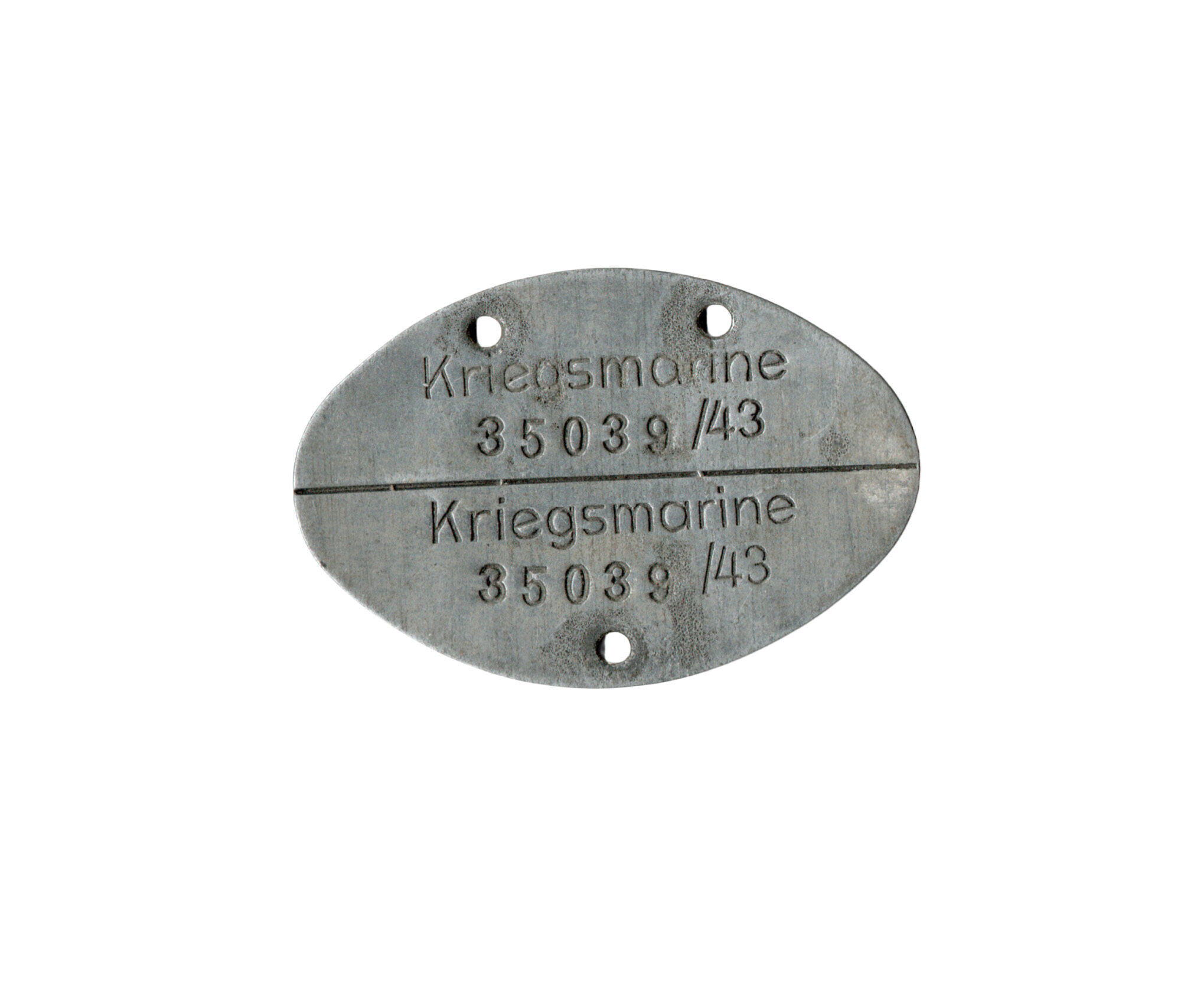Erkennungsmarke Kriegsmarine 43